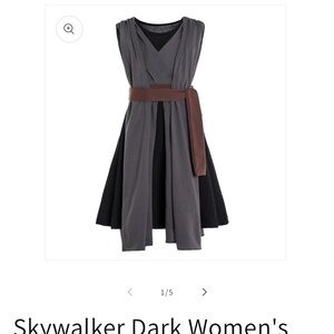 Skywalker Black | Rey Character Dress Cosplay Costume Star Wars